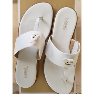 MICHAEL Michael Kors Cindy Leather Sandal